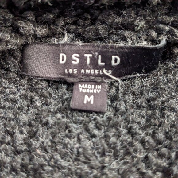 DSTLD Sherpa Denim Jacket - Black - Picture 3 of 6